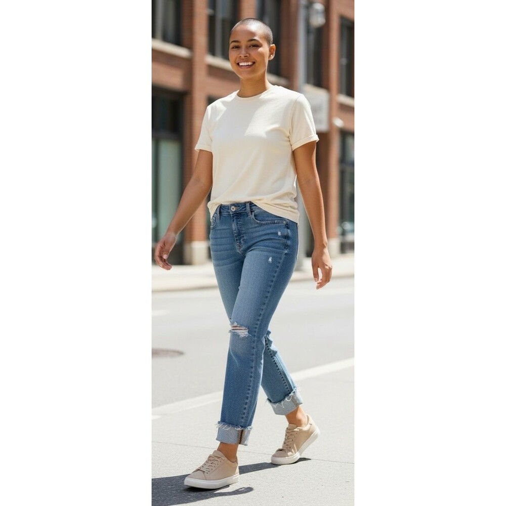 Pilcro Anthropologie womens premium jeans NEW! 'High Rise Cigarette' sz 27